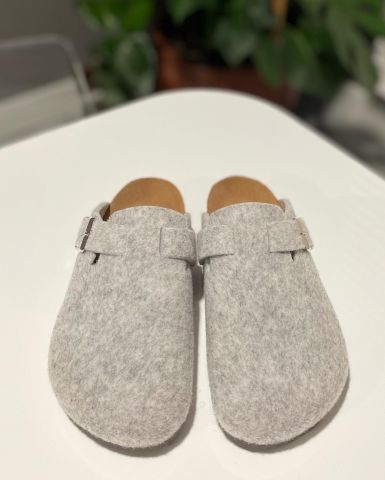 Land of Cork Mantar Taban Keçe Terlik