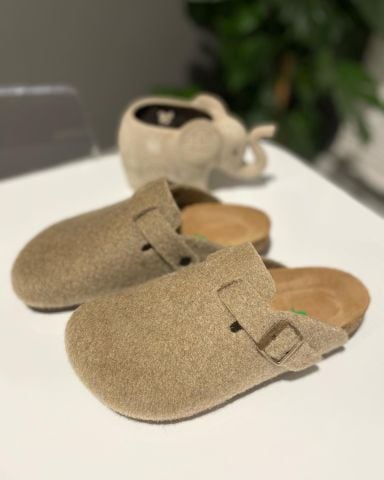 Land of Cork Mantar Taban Taba Keçe Terlik