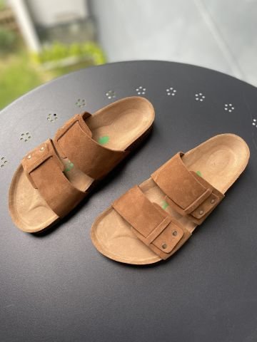 Land of cork doğal mantar taban hakiki deri terlik