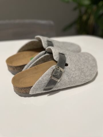 Land of Cork Mantar Taban İthal Keçe Terlik