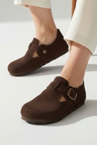 Land of Cork Doğal Mantar Tabanlı Unisex Ayakkabı – Anatomik Ark Destekli Hakiki Süet Deri Günlük Ayakkabı