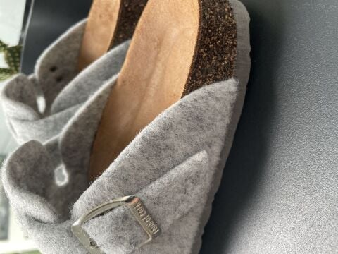 Land of Cork doğal mantar taban keçe terlik(Kopya)