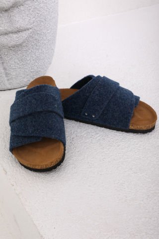 Land of Cork Mantar Taban Laci Keçe Terlik