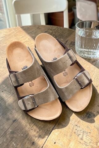 Land of Cork LC Unisex Doğal Mantar Tabanlı Anatomik Ark Destekli Hakiki Deri Günlük Konfor Terlik